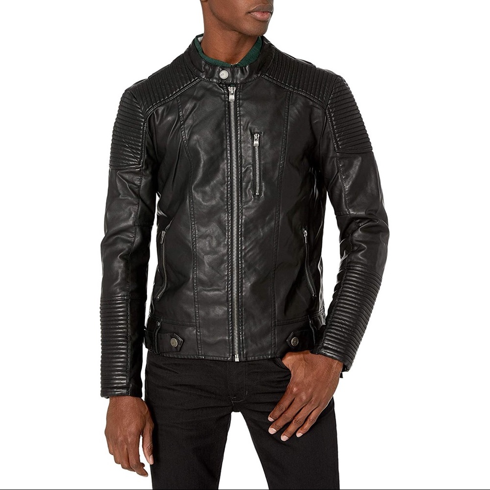 Leather Moto Jacket